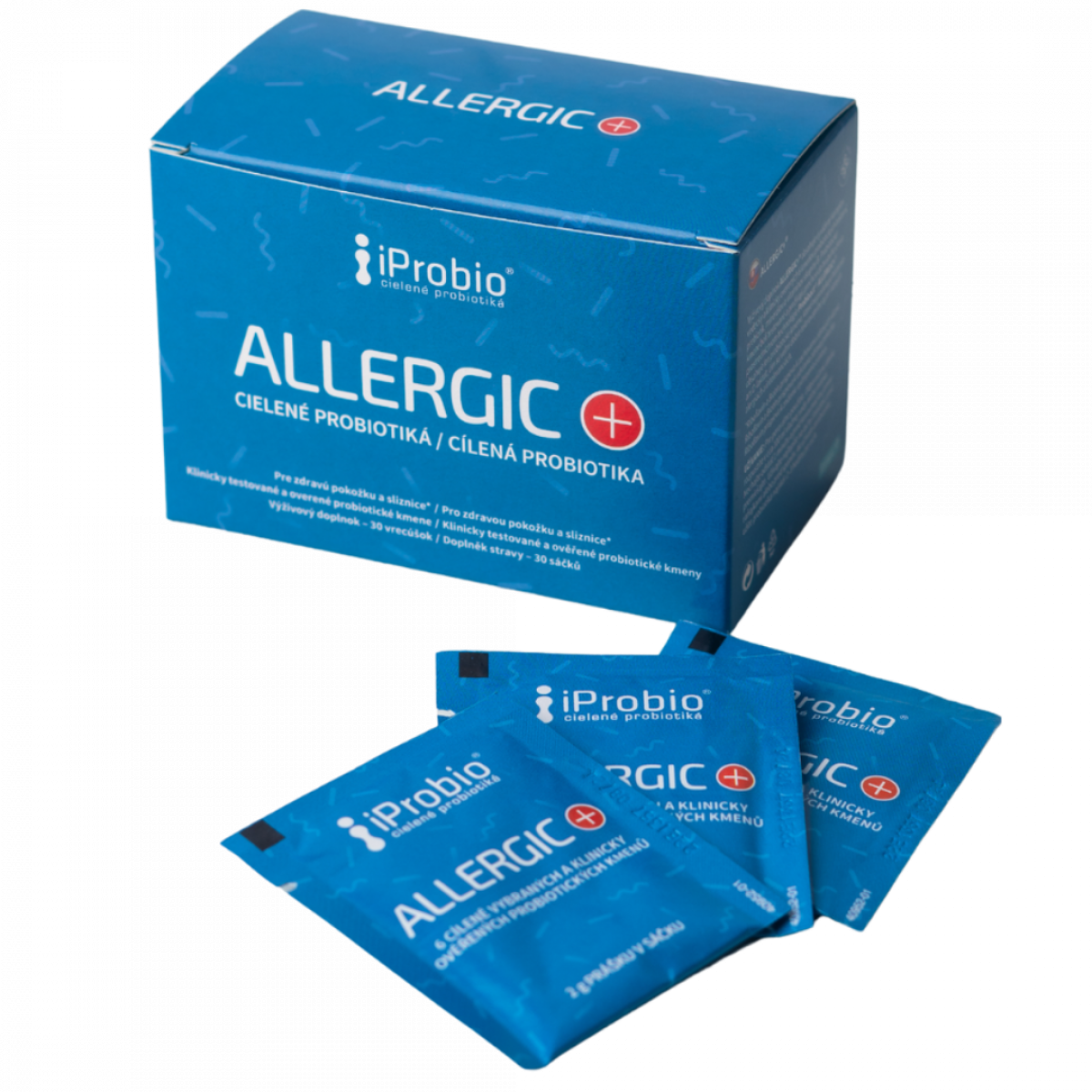 iProbio Allergic+ cílená probiotika 30x2g