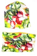 Bexa Jarní, podzimní dvouvrstvá čepice + komínek, Vegetables, vírevná