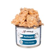 ALL ANIMALS Kočkopes losos kousky 200 g
