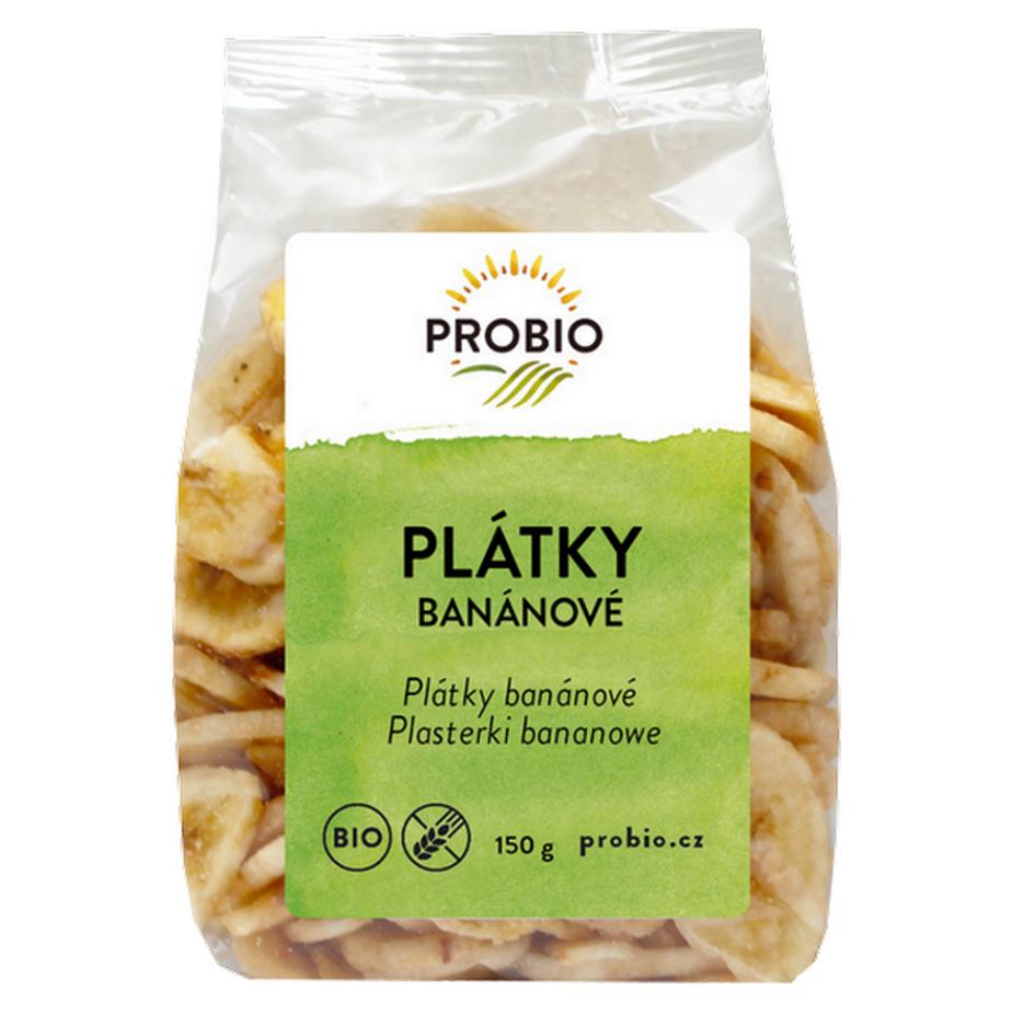 PROBIO Plátky banánové BIO 150 g