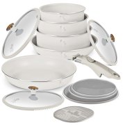 Berlingerhaus Sada nádobí s titanovým povrchem 13 ks Sahara Nordic Collection
