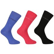 Pietro Filipi 3PACK ponožky vysoké bambusové vícebarevné (3PBV002) XL
