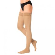 Relax Premium Stehenní punčochy vel.L light nude