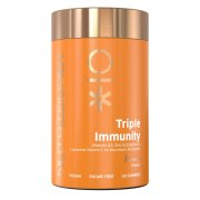 Nutriburst Premium Triple Immunity gummies s vitamíny a zinkem 60 ks lesní ovoce
