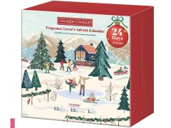 YANKEE CANDLE Adventní Kalendář 2025 kniha 12×9,8 g, 12×37g