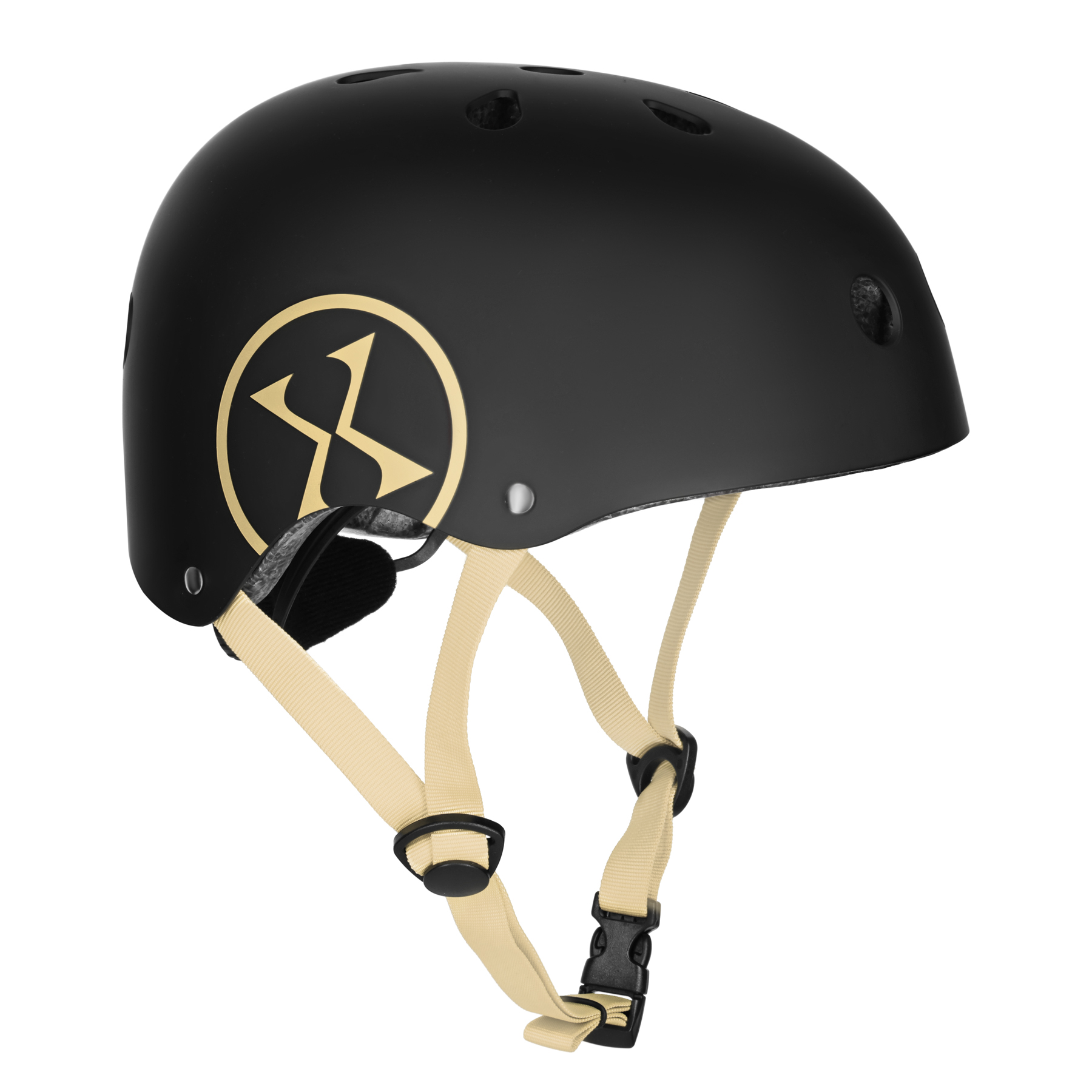 NILS EXTREME Helma MTW001-1 černo-béžová Velikost: M(55-58cm)