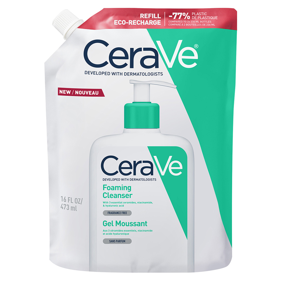 CeraVe Čisticí pěnící gel náplň 473ml