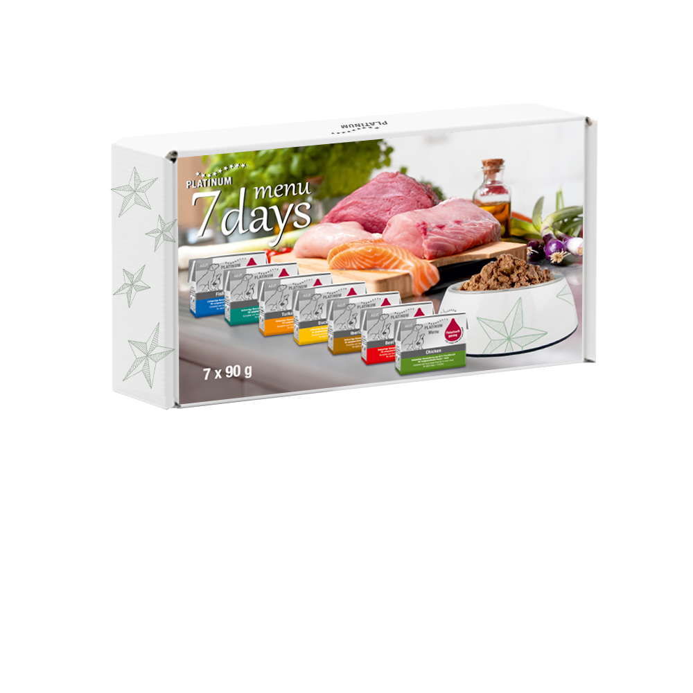 Platinum 7DAYS MENU BOX MIX 7 x 90g