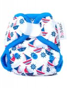 Novorozenecké svrchní kalhotky suchý zip Lodičky