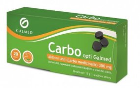 Carbo medicinalis Opti tbl.20x300mg Galmed