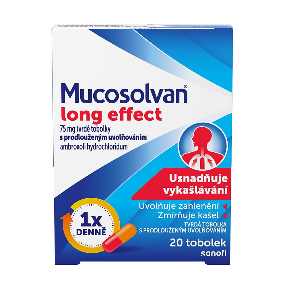 Mucosolvan Long Effect 75mg 20 tobolek