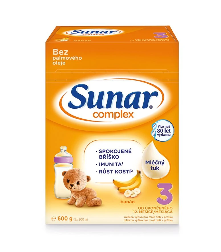 Sunar Complex 3 banán 600g - nový
