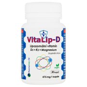 VITALIP-D Lipozomální vitamín D3 + K2 + Mg 30 kapslí