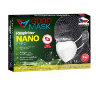 Respirátor FFP2 Nanorespirátor Good mask 2 NANO 3 ks