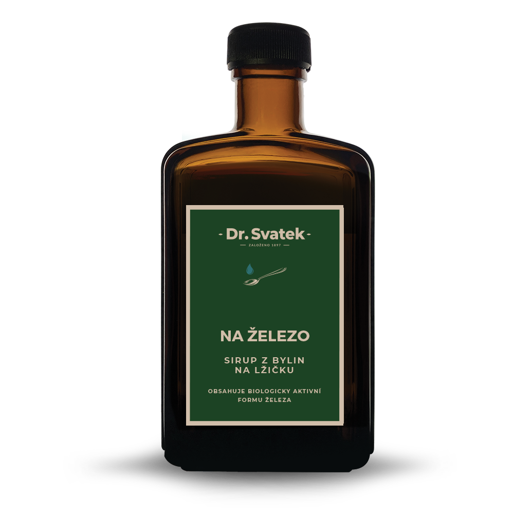 Dr. Svatek Sirup z bylin NA ŽELEZO 250 ml