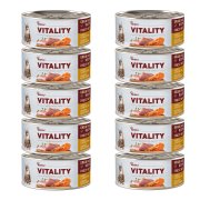 Akinu VITALITY Kuřecí & krevety konzerva pro kočky 10 x 70 g