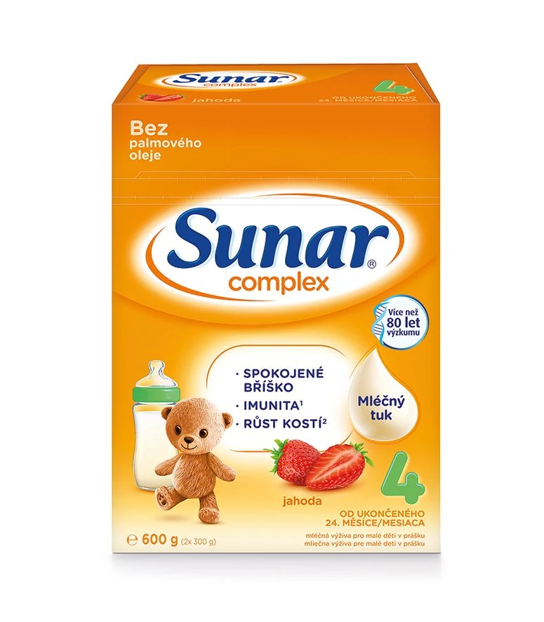 Sunar Complex 4 jahoda 600g - nový