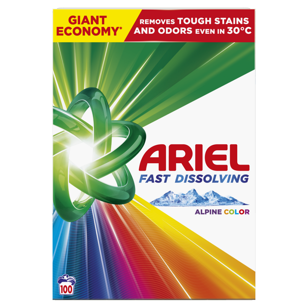 ARIEL Color Prací prášek Box 100 praní 5,5 kg