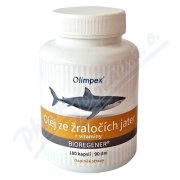 OLIMPEX Olej ze žraločích jater+vitamíny 180 kapslí