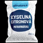 ALLNATURE Kyselina citronová 250 g