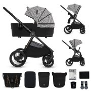 Kinderkraft Kočárek kombinovaný Nea 2 2v1 Lunar Black Bizuu
