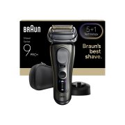 Braun Series 9 PRO+ 9615S elektrický holicí strojek + nabíjecí stojánek tmavě šedý