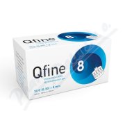 Jehly Qfine všechna inzulinová pera 0.30 (30G)x8mm 100ks