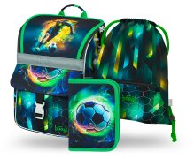 Baagl 3 SET Zippy Fotbal Hráč: aktovka, penál, sáček