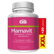 GS Mamavit 1 Plánování a 1 trimestr XXL 90 + 20 tablet