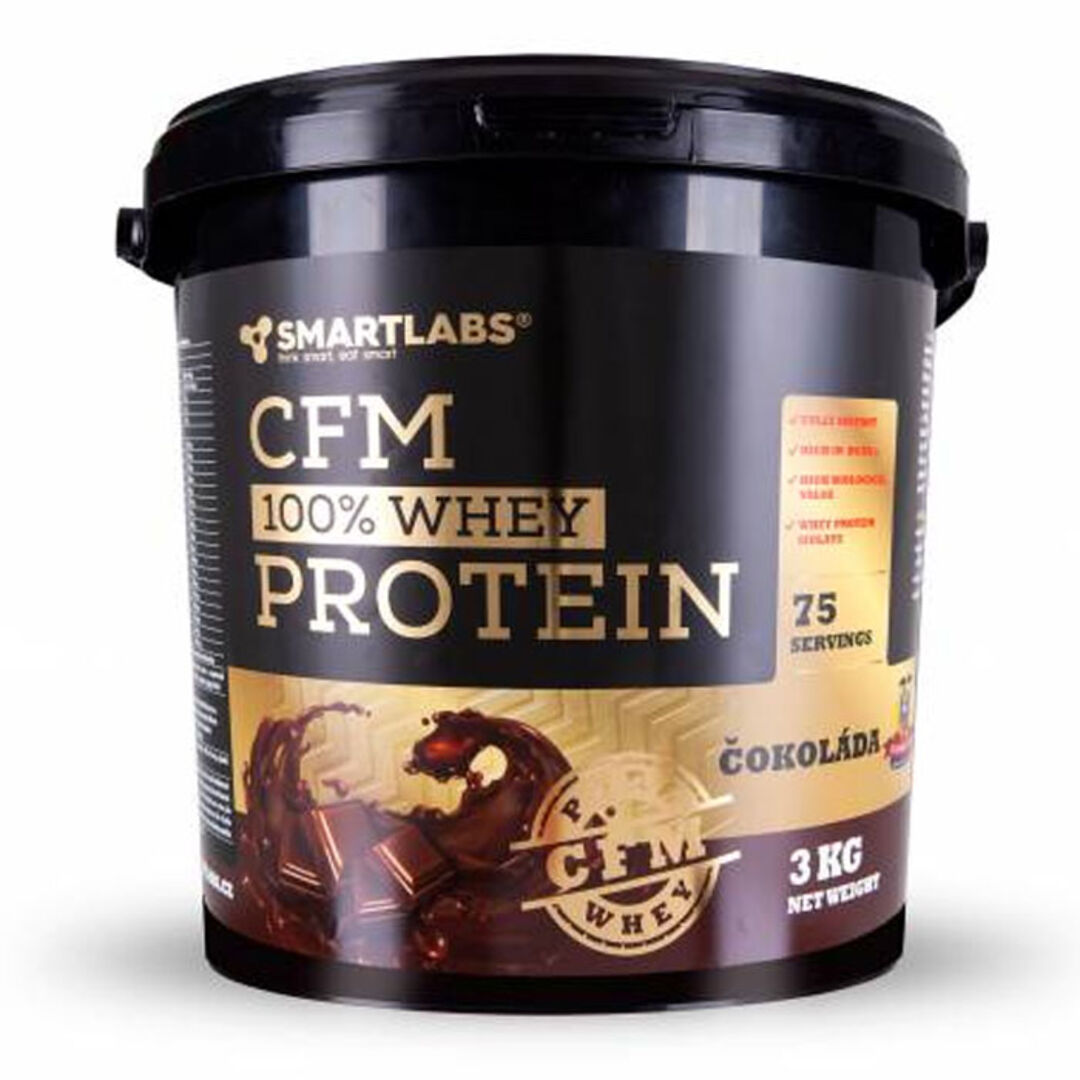 Smartlabs CFM 100% Whey protein 1kg - čokoláda