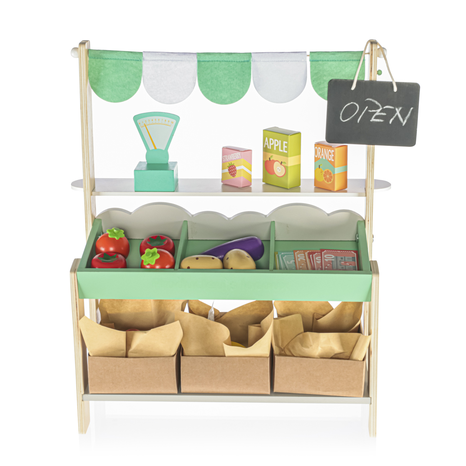 Zopa Dřevěný obchod set