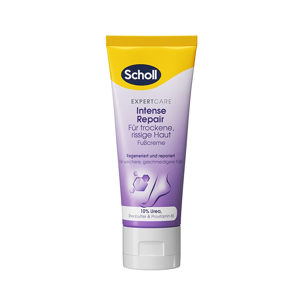 SCHOLL Expert Care intenzivní výživa zjemňující krém na chodidla 75 ml