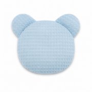 BocioLand Nahřívací polštářek TEDDY s třešňovými pecičkami a levandulí - sv. modrý