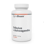 GYMBEAM Tribulus + ashwagandha 90 kapslí