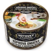 HOTOVKY Z PLECHOVKY Koprová omáčka s hovězím masem bez laktózy 3 porce