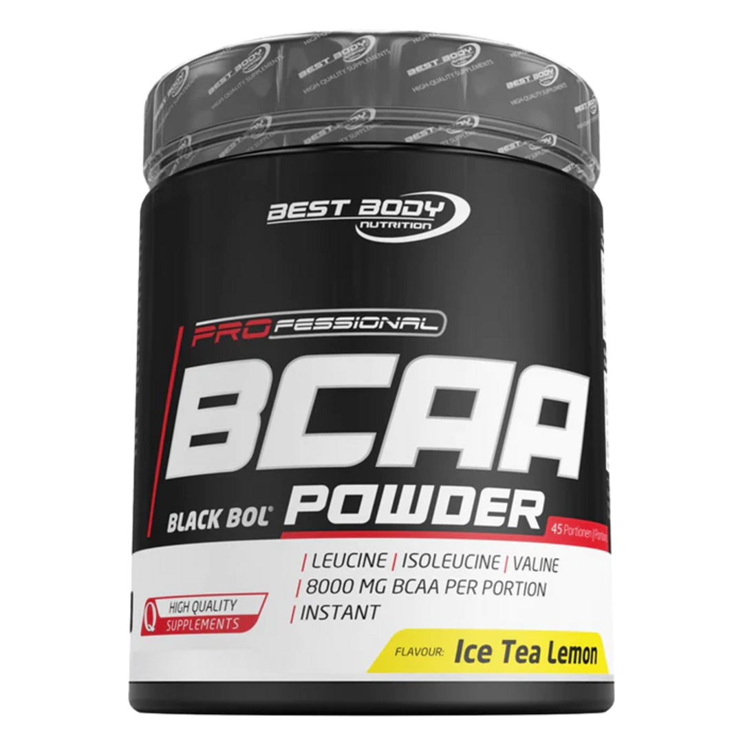 Best Body Professional BCAA powder 450g - ledový citronový čaj