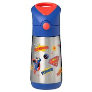B.BOX Termoska na pití s brčkem 350 ml - Superman |