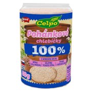 CELPO Celozrnné pohankové extra jemné chlebíčky s mořskou solí 80 g