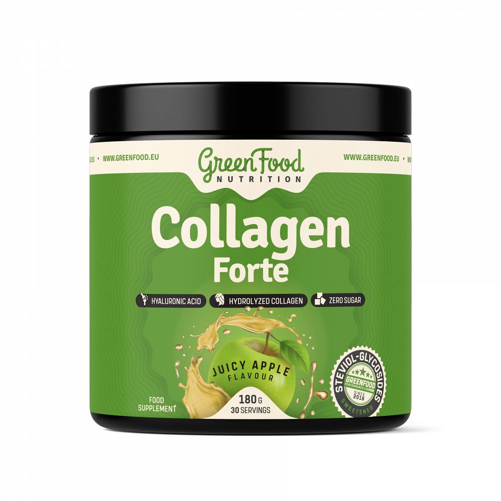 GREENFOOD NUTRITION Collagen Forte juicy apple 180 g