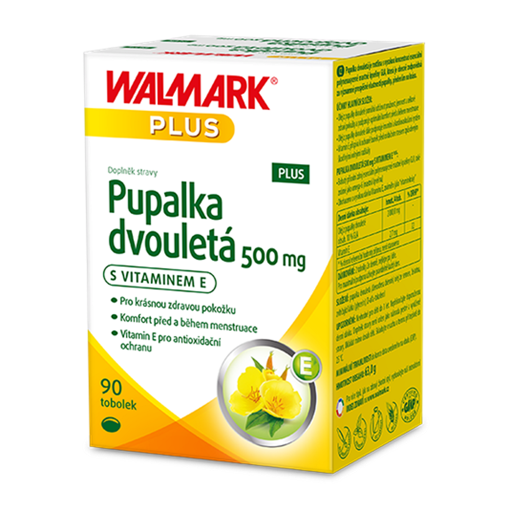 WALMARK  Pupalka 500 mg Plus 90 tobolek