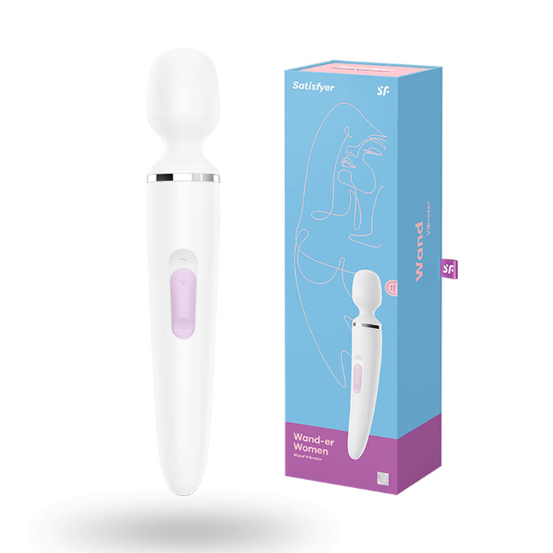 Satisfyer Wand-er Woman Bílá