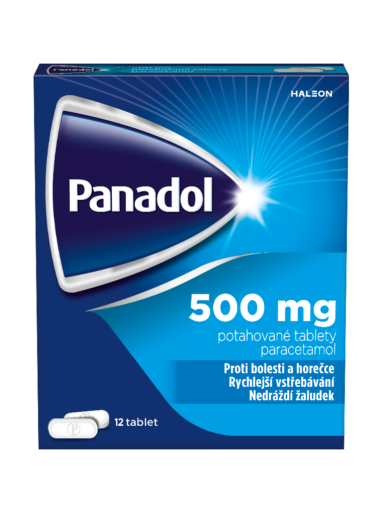 Panadol 500mg 12 potahovaných tablet