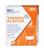 Dr. Max Thermoplaster Pás s hřejivými vložkami 4 vložky 13 x 9 cm