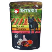 ONTARIO Kapsička chrupavky s kuřecím ve vývaru 100 g