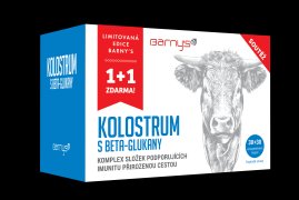 Barnys Kolostrum s betaglukany limitovaná edice 30+30 kapslí