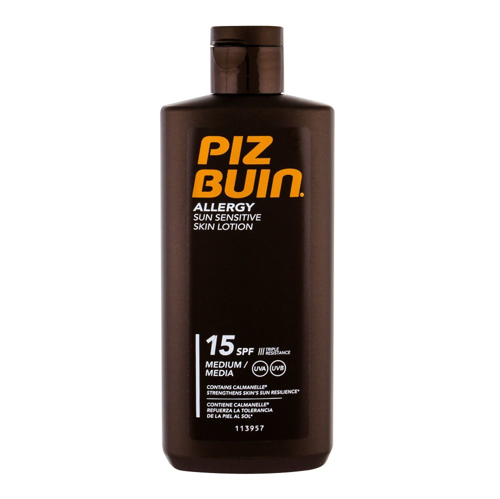 PIZ BUIN Allergy SPF15 Opalovací mléko na tělo 200 ml