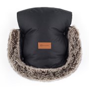 Petite&Mars Rukávník / rukavice Furry Forever Black
