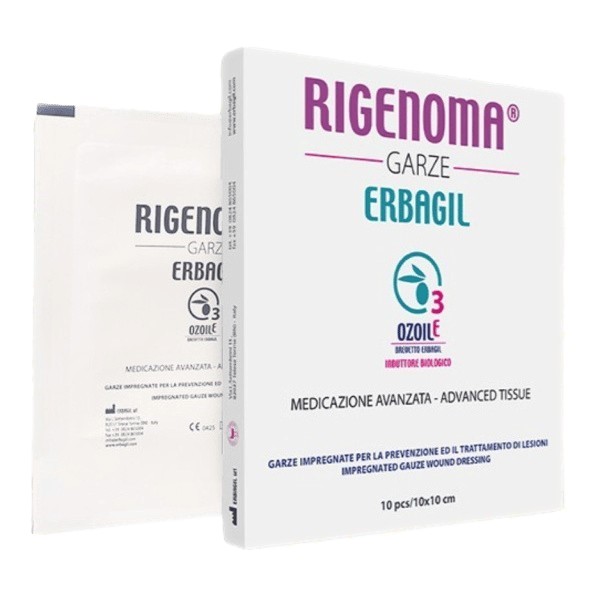 RIGENOMA impregnované nepřilnavé krytí 10ks
