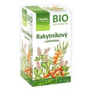 Apotheke BIO Rakytníkový čaj s pohankou nálevové sáčky 20x1,5 g