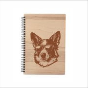 MA-NU Notýsek A5 brýle - linkovaný papír Corgi
